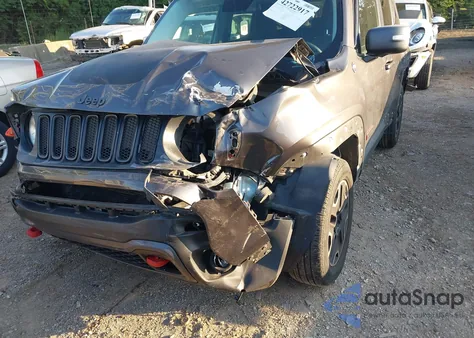 2016 Jeep Renegade Trailhawk z USA, uszkodzony, nr VIN ZACCJBCT4GPD58234